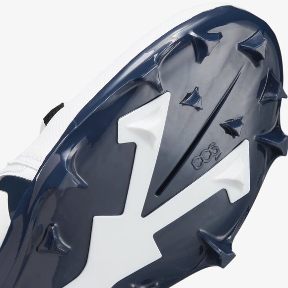 Men's Nike Alpha Menace Pro 3 Football Cleats White Navy CT6649-108 NEW - Picture 5 of 15